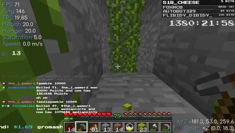 Jeff survives a 41 block fall (no damage any% run)