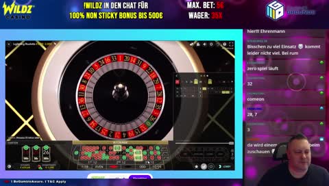 Roulette: Die 18 bringt 9500 Euro 