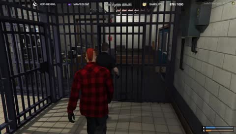Evasion du LSPD ! A pied...