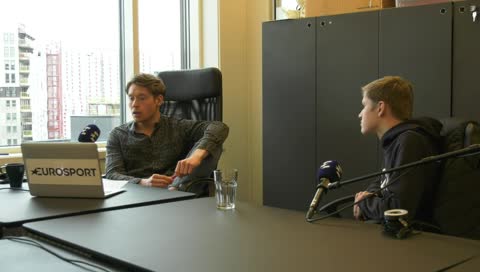 Før runden med Johan og Skandsen - Bakken