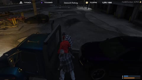 Petites glissade sur le plateau de la dépanneuse 