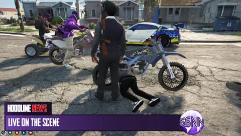 Benji Caught Live on Hood news