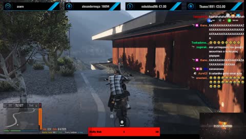 min pate ekei re exw kanei partouza