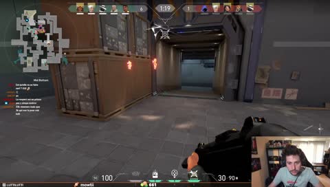 Encore une action du joueurs français!!