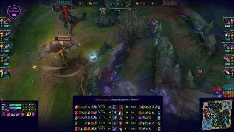 Absolved is unkillable in the teamfight once again