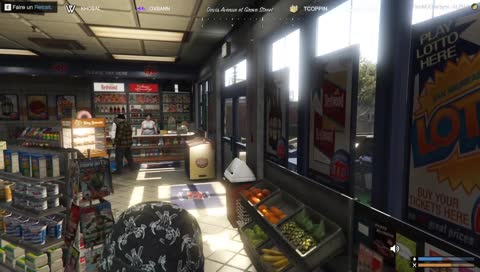 Glissade en sortie de Ginette involontaire..