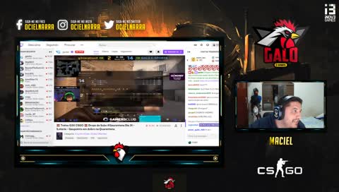 Galo esports telando G3x ta ai a prova gau