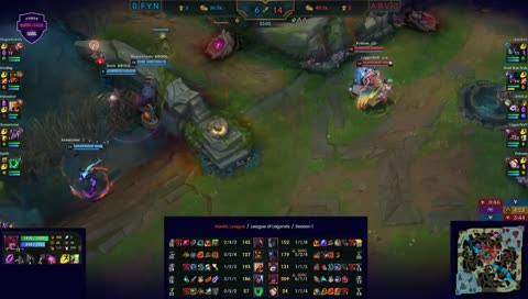 Absolved wins the fight and gets Baron for it