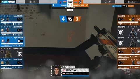 K&H MNEB R6S - VOL vs BP5 - Centerhalf duplaaa