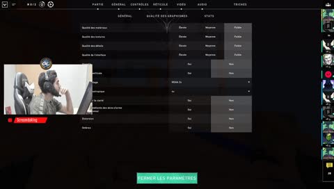 Scream settings valorant