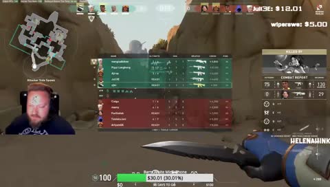 "You rilly fink you are good...dat you can knife me?"