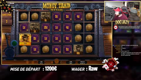 x3200 sur MoneyTrain !!