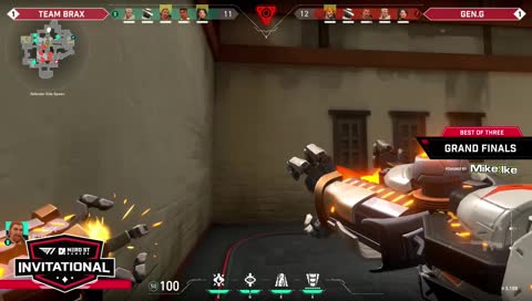 What a finish