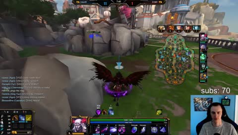 The out play. What an idiot 