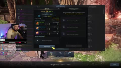 Twerk buffs honing.  The new Meta