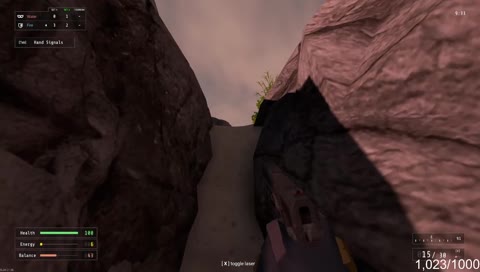 Walked right up