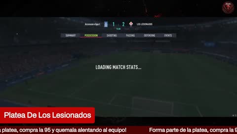 acassuso vs Lesionados - Esports LAt #4