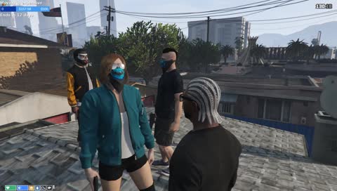 Aztecas 2 v 2 OTT + Winston on Azteca Turf over robbing houses