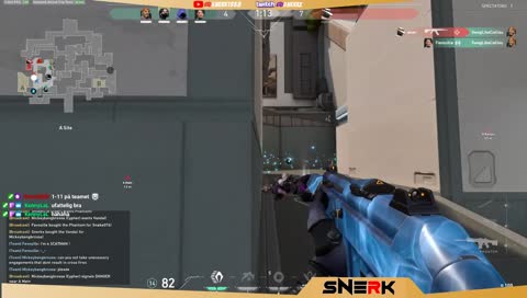 famous snerk headshot med kniv!