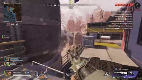 Apex sniper trick shot