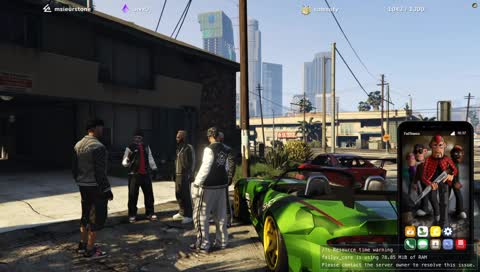 Voiture de Pizz hantée ?