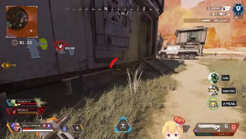 敵を無視してパイロンを置こうとするとぺいん氏