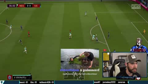 Heerlijke goal op de beat