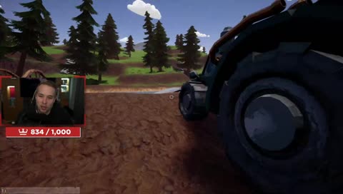 zelení traktůrek