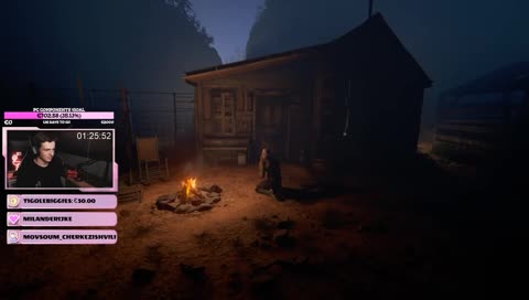 Dennis schrikt alleen van esmee