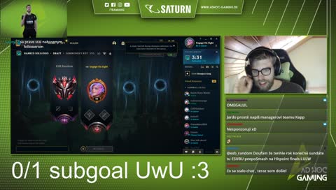 dxracer reklamní okénko