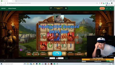 5000KR DONATION FRA PRODIGY 