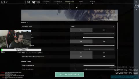 GÜNCEL CROSSHAIR AYARLARI