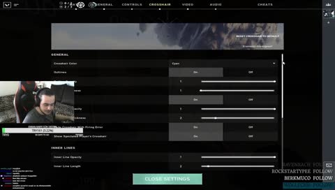 GÜNCEL CROSSHAIR AYARLARI