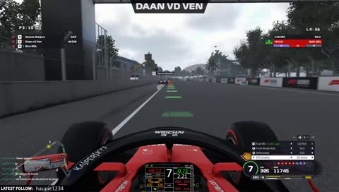 corner cut lap 4