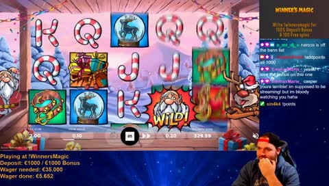 Rudolph The Red Nose Reindeer.... Has Some Very Sweaty Balls (Casper Knows From Experience)