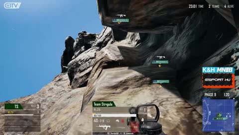 K&H MNEB PUBG 12. zárt forduló 3. meccs