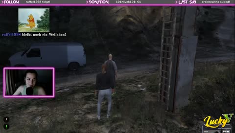 aber nicht runter fällt