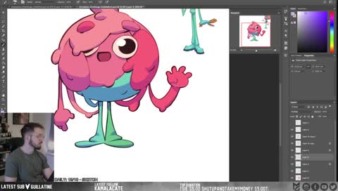 Max gives a voice to Gobble Bum :'D ( ArtStationChallenge 2020)