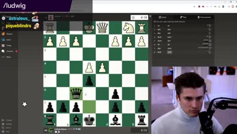 Ludwig is very very serious