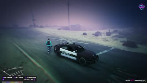 Boludeando al policia jajajajjaja