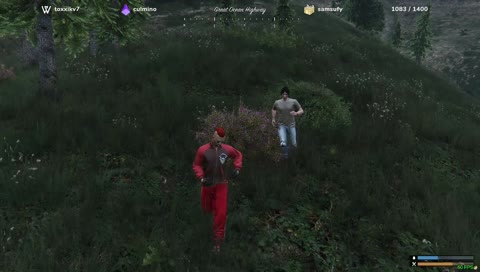 Petite course avec Robin x)