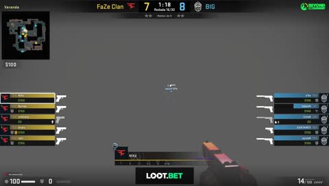 syrsoN derruba três no pistol