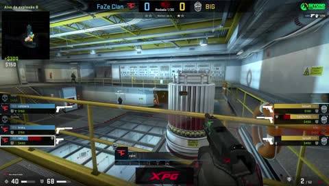 XANTARES vence clutch 1v3 no pistol round