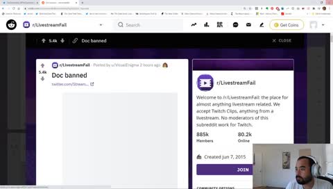 Reason Doc got Banned