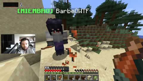 Roleando en Minecraft