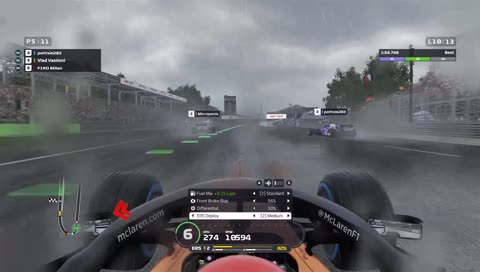 Intentional brake test