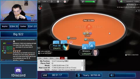 Binking the Big $22 03/07/2020