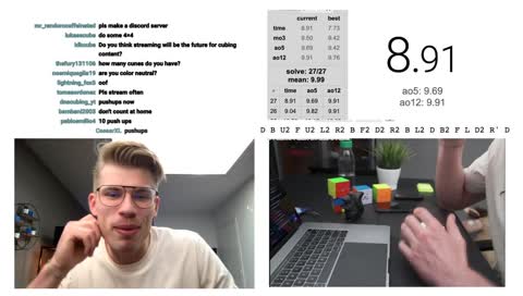 Strong Cuber Flexin'...
