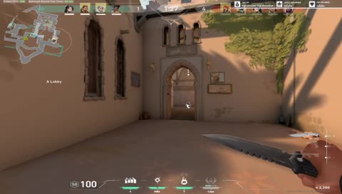 He said... sit down.