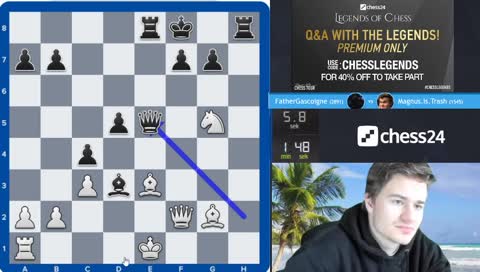 Seb taper mot Magnus.Is.Trash